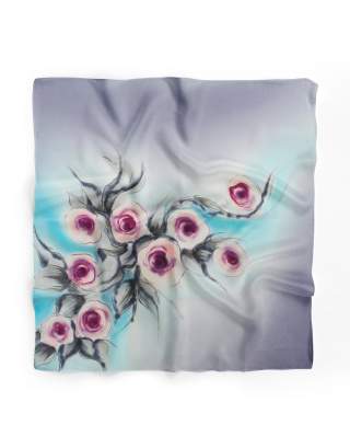 Ręcznie malowana gawroszka 55x55