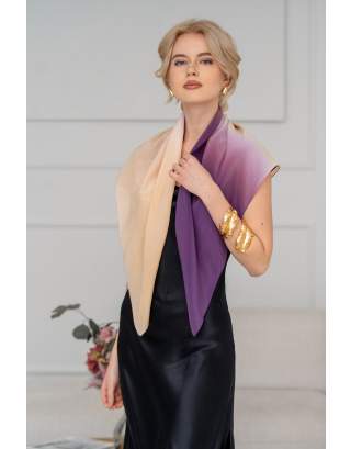 Ręcznie cieniowana apaszka 267/368