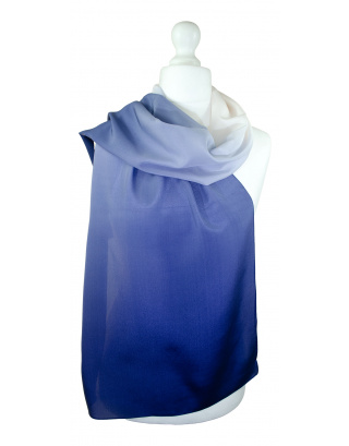 Ręcznie cieniowany szal 752/291