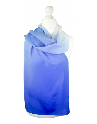 Ręcznie cieniowany szal 752/293