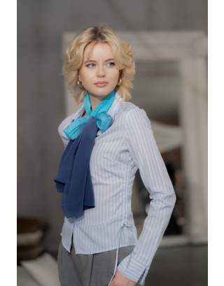 Ręcznie cieniowany szal 752/301