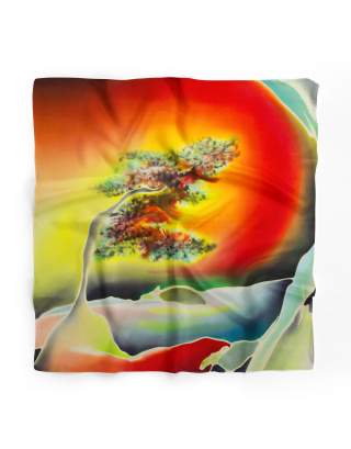 Jedwabna apaszka 70x70