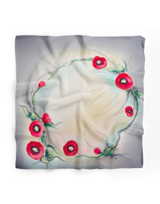 Jedwabna apaszka 70x70