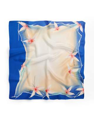 Ręcznie malowana apaszka chusta 955/3392