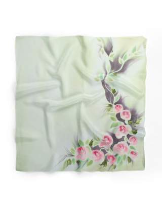 Ręcznie malowana apaszka chusta 955/3778