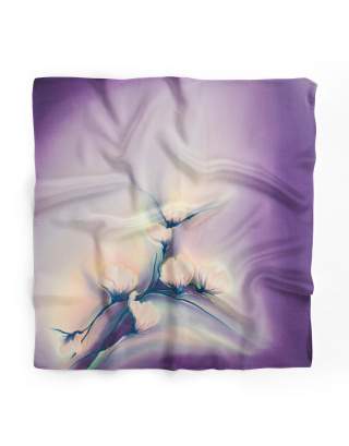 Ręcznie malowana apaszka chusta 955/3819