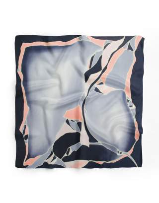 Ręcznie malowana apaszka chusta 955/3826