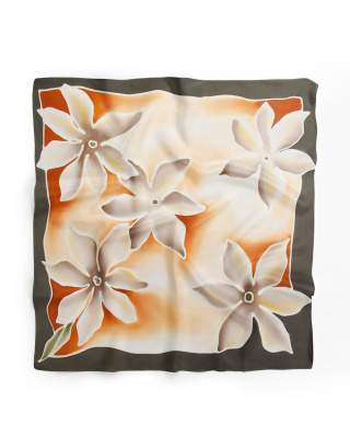 Ręcznie malowana apaszka chusta 955/3852