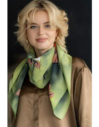 Ręcznie malowana apaszka 955/3900