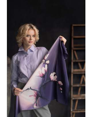 Ręcznie malowana apaszka 955/3901