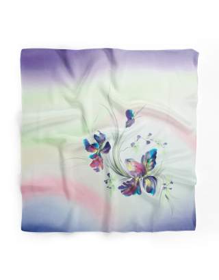 Ręcznie malowana apaszka 955/4021