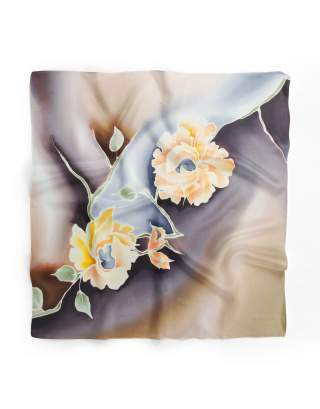 Ręcznie malowana apaszka 955/4023