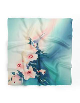 Ręcznie malowana apaszka 955/4036