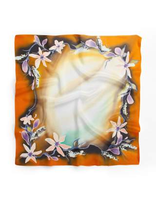 Ręcznie malowana apaszka 955/4059