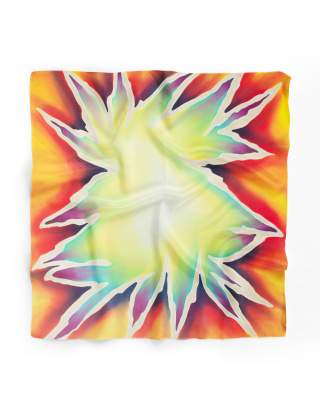 Ręcznie malowana apaszka 955/4069