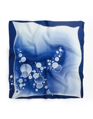 Ręcznie malowana apaszka 955/4074