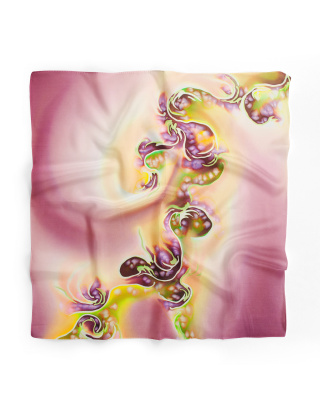 Ręcznie malowana apaszka 955/4084