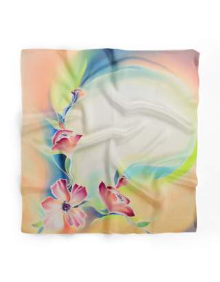 Ręcznie malowana apaszka 955/4091