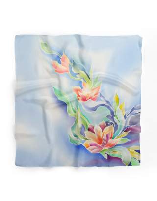 Ręcznie malowana apaszka 955/4104