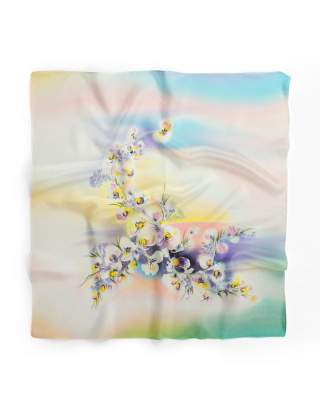 Ręcznie malowana apaszka 955/4106