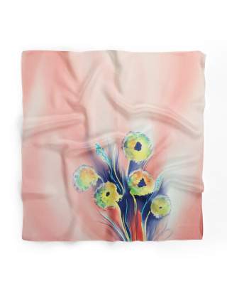 Ręcznie malowana apaszka 955/4121