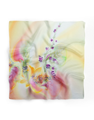 Ręcznie malowana apaszka 955/4147