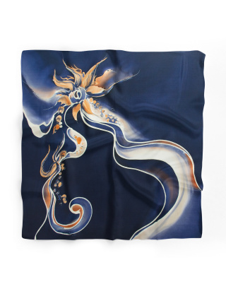 Ręcznie malowana apaszka 955/4148