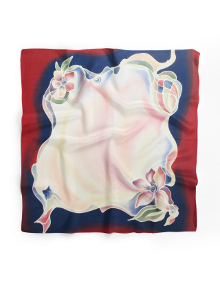 Ręcznie malowana apaszka 955/4151