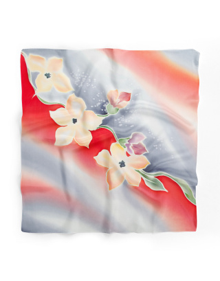 Ręcznie malowana apaszka 955/4156