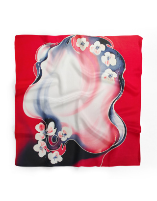 Ręcznie malowana apaszka 955/4160