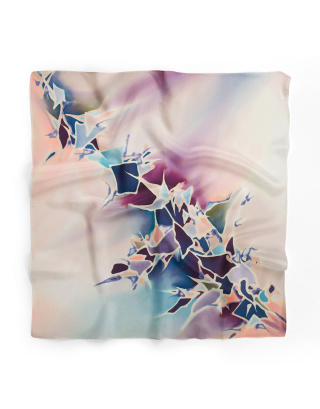 Ręcznie malowana apaszka 955/4172