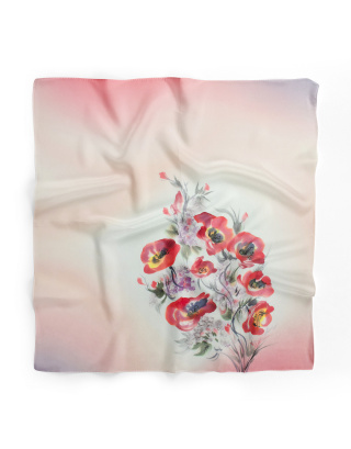 Ręcznie malowana apaszka 955/4177