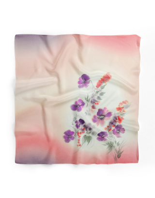 Ręcznie malowana apaszka 955/4183