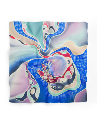 Ręcznie malowana apaszka 955/4189