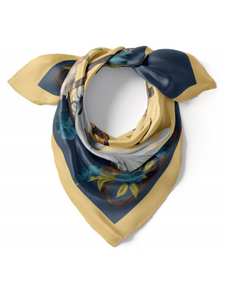 Apaszka jedwabna 70x70 cm