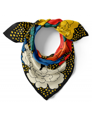 Apaszka  jedwabna   70x70 cm