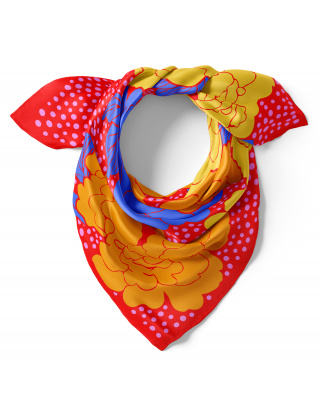 Apaszka  jedwabna   70x70 cm