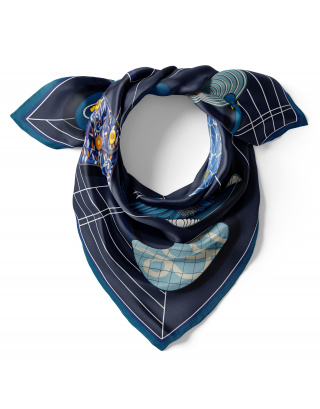 Apaszka jedwabna 70x70 cm