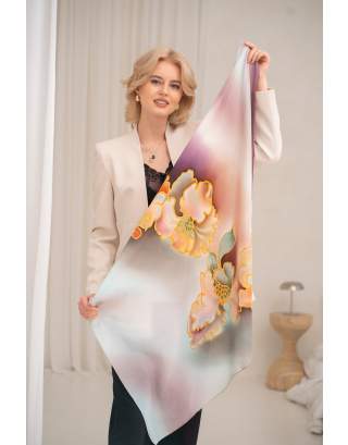 Ręcznie malowana apaszka 955/4115