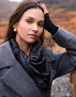 Apaszka jedwabna