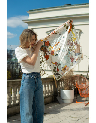 Apaszka jedwabna Teresa 1946