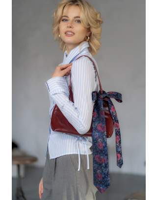 Krawat jedwabny A563/10