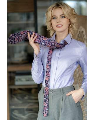 Krawat jedwabny A556_10