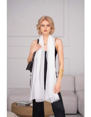 Szal z żorżety jedwabnej 775/3