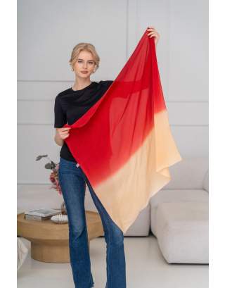 Ręcznie cieniowana apaszka 267/371